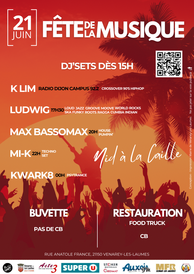 fête de la musique 2025 venarey-les-laumes
