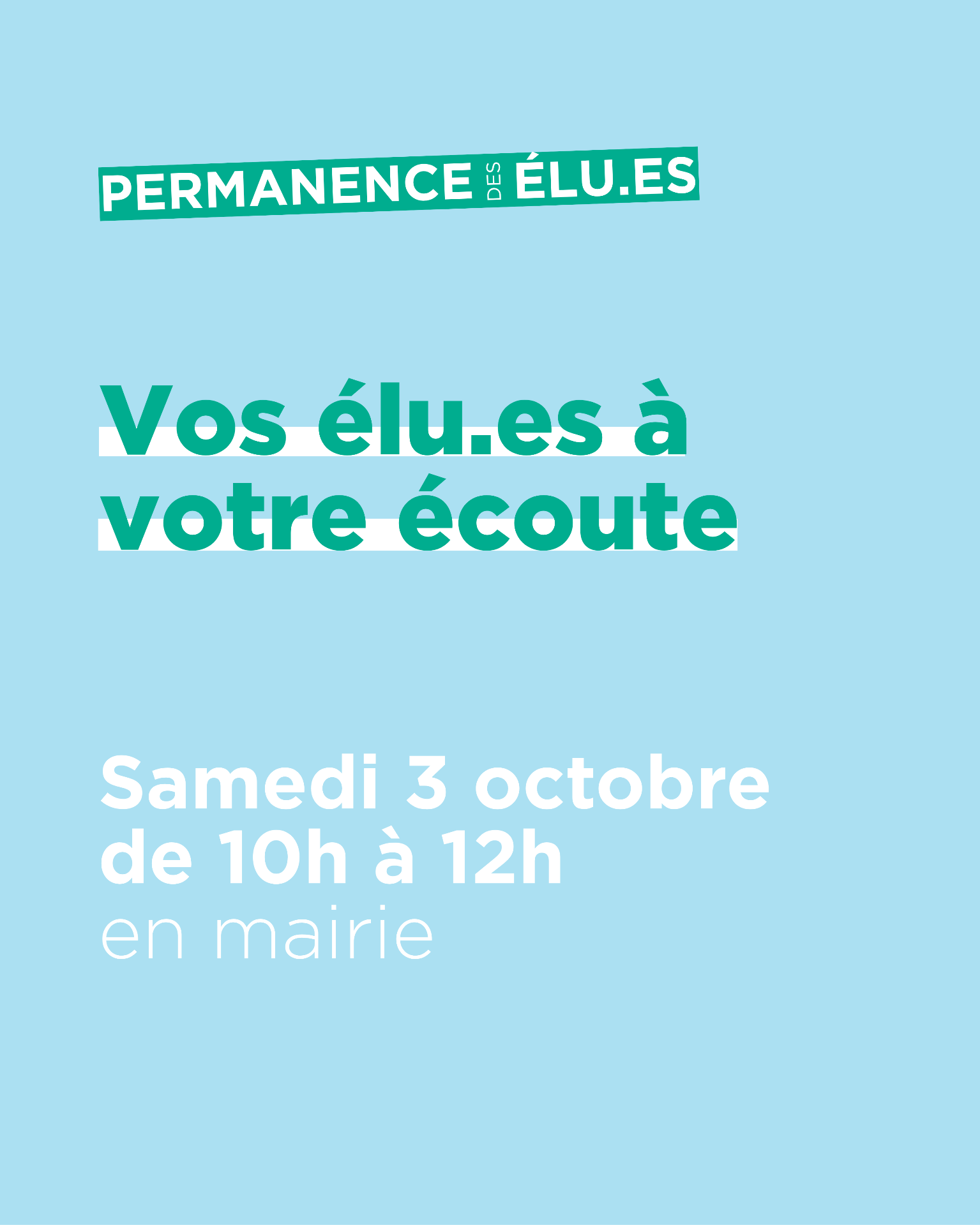 permanence des élu.es